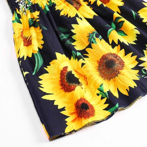 NWT Girl Sunflower Dress - Picture 2 of 6